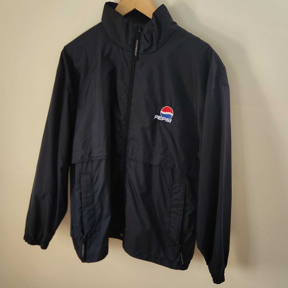Vintage Stormtech Windbreaker – Pepsi Embroidered Logo – Men’s Medium